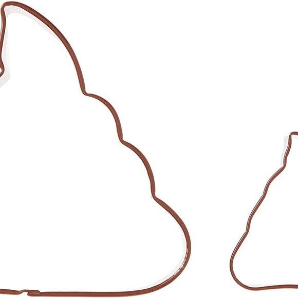 Poop Emoji Cookie Cutter, One Size, Brown - Picture 2 of 4